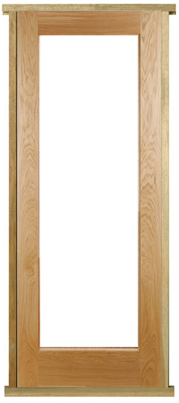 Pattern 10 Prehung Solid Oak External Door